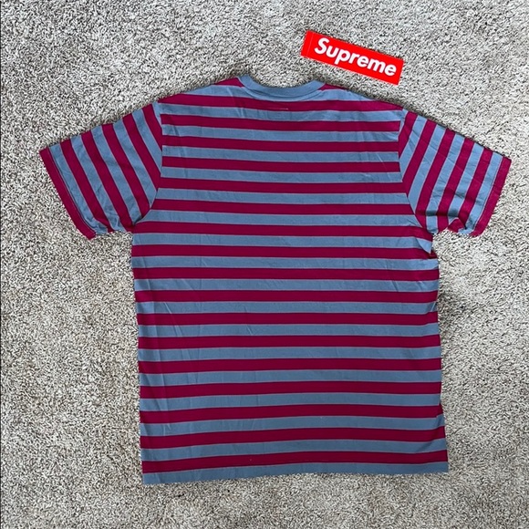 Supreme | Stripe Appliqué S/S Top - Picture 8 of 9